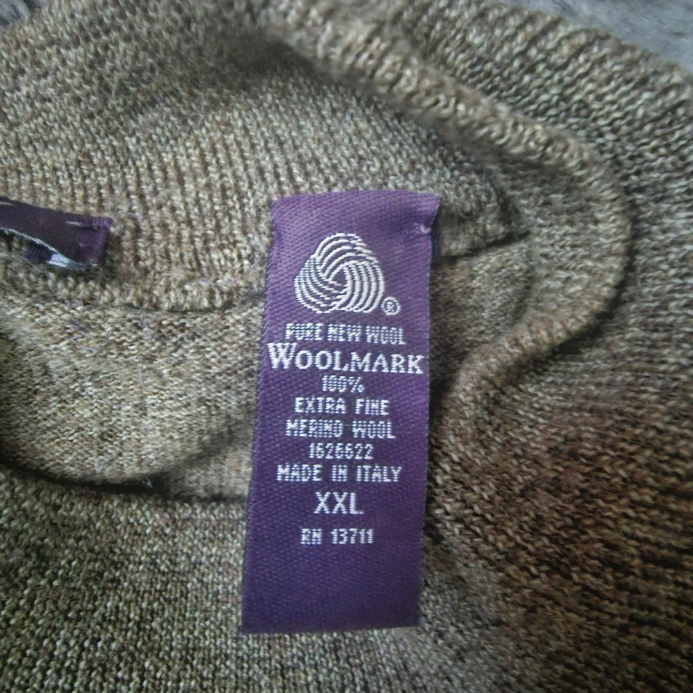 Men's Olive Sweater - Picture 5 of 5